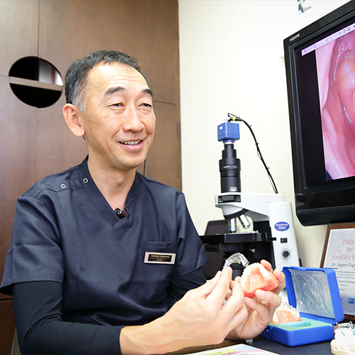 臨床経験が豊富な院長によるマウスピース矯正装置（インビザライン）による矯正治療